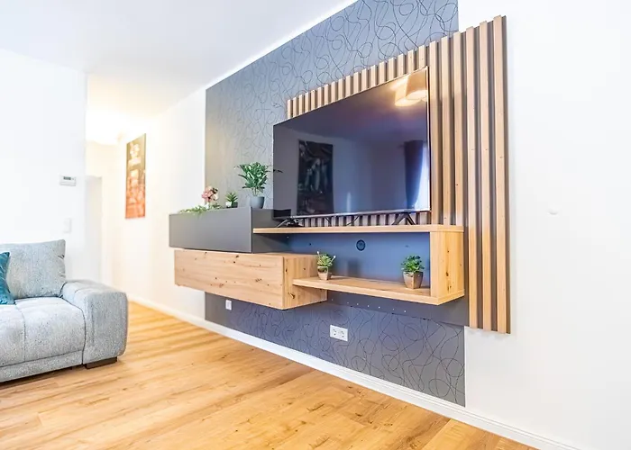 Charming 6 With Living Modern Design Donaustadt דירה
