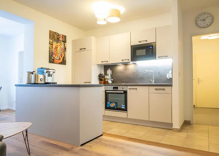 דירה Charming 6 With Living Modern Design Donaustadt