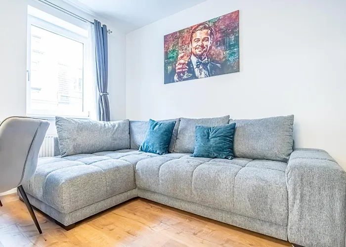 דירה Charming 6 With Living Modern Design Donaustadt