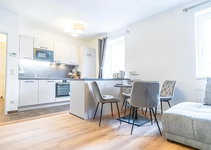 דירה Charming 6 With Living Modern Design Donaustadt *