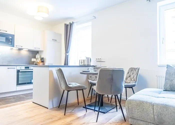 דירה Charming 6 With Living Modern Design Donaustadt